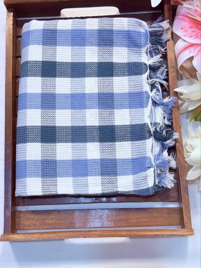 OXFORD TOWEL ( ASSORTED ) - SIZE 32X64 (APPROX) | Pack of 1 Pc