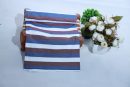 Chennimalai Sona Double Cot Cotton Hospital Bedsheet ( White / Maroon / R.Blue ) / ( 90 X 108 Inches / 7.5 X 9 Feet)