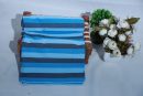 Chennimalai Sona Double Cot Cotton Hospital Bedsheet ( T.Blue / Navy / R.Blue ) / ( 90 X 108 Inches / 7.5 X 9 Feet)