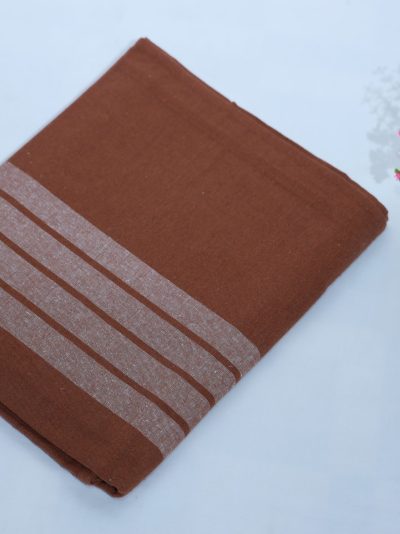 Chennimalai Chathrukan Hospital Bedsheet ( Brown ) / (60 X 90 Inches / 5 X 7.5 Feet)